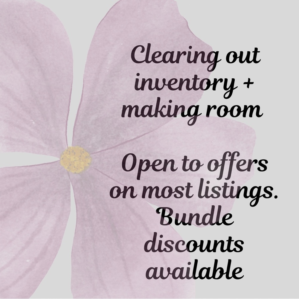 Clearing inventory